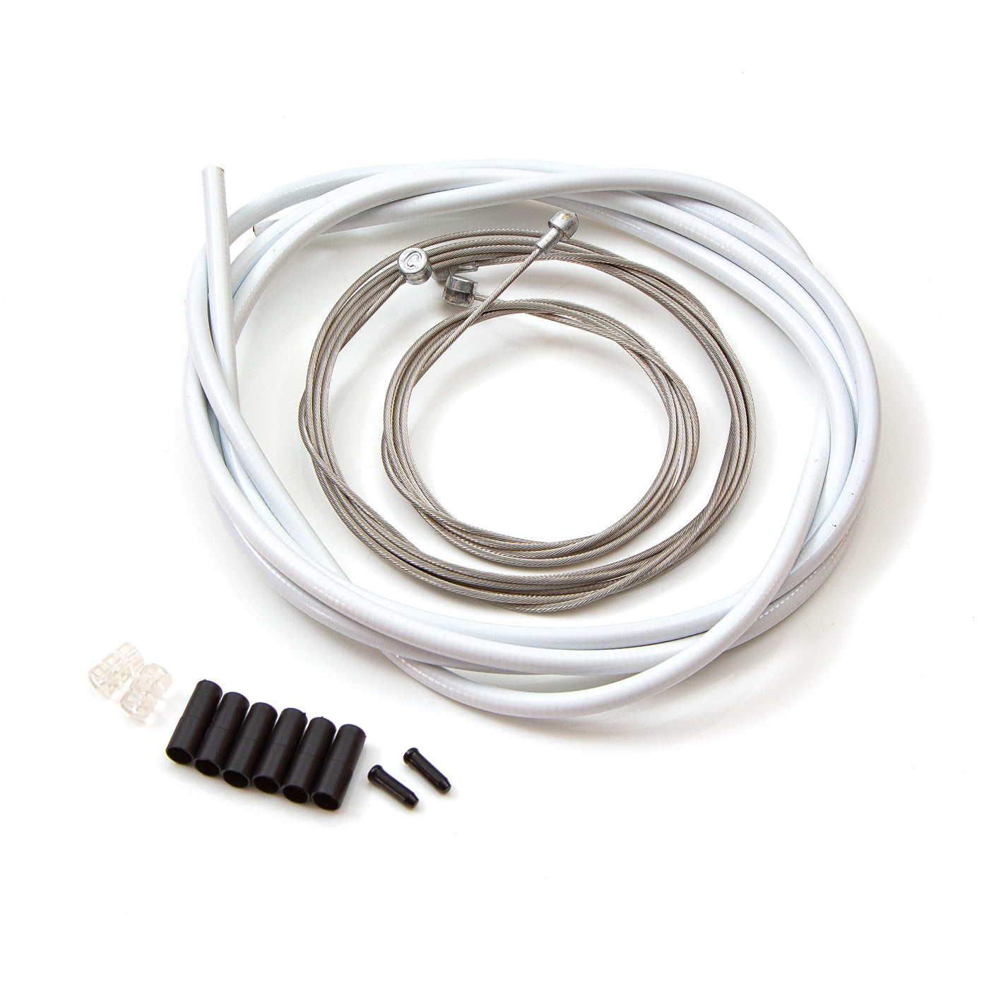 View Clarks Stainless Steel Brake Cable Kit White information