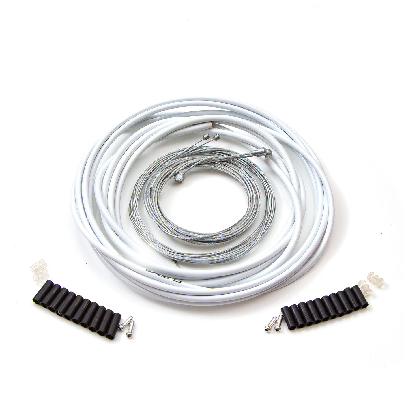 View Clarks Stainless Steel Universal Brake Gear Cable Kit White information