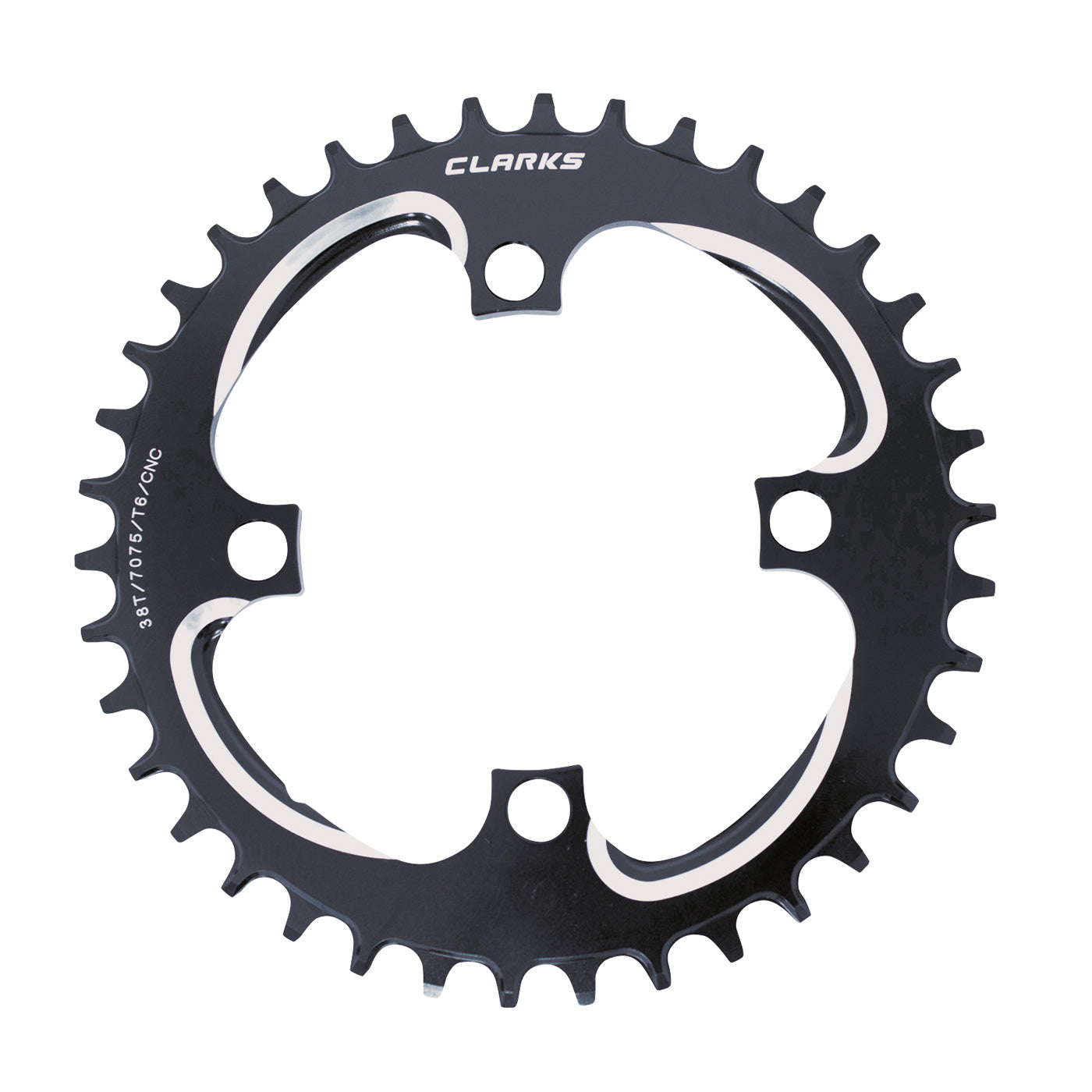 View 4 Bolt Alloy chainring 94BCD 34t information