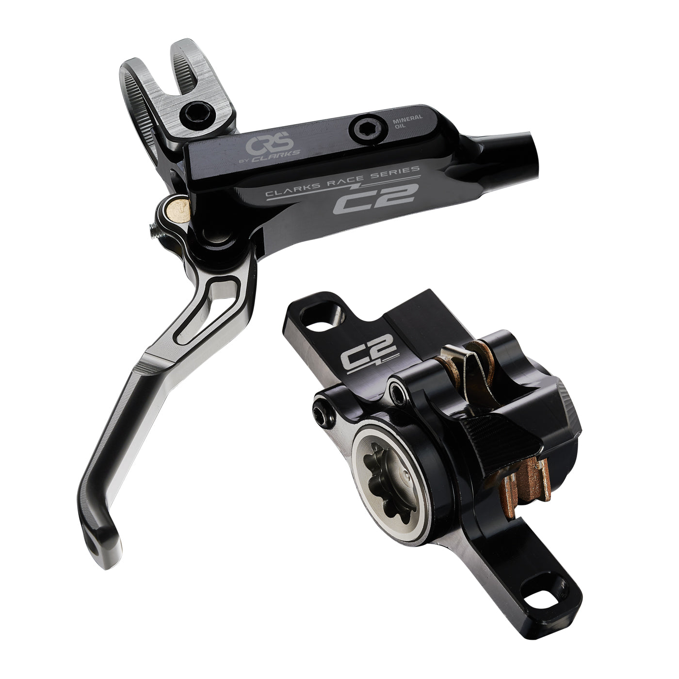 View Clarks CRS C4 4 Piston Hydraulic brake set information