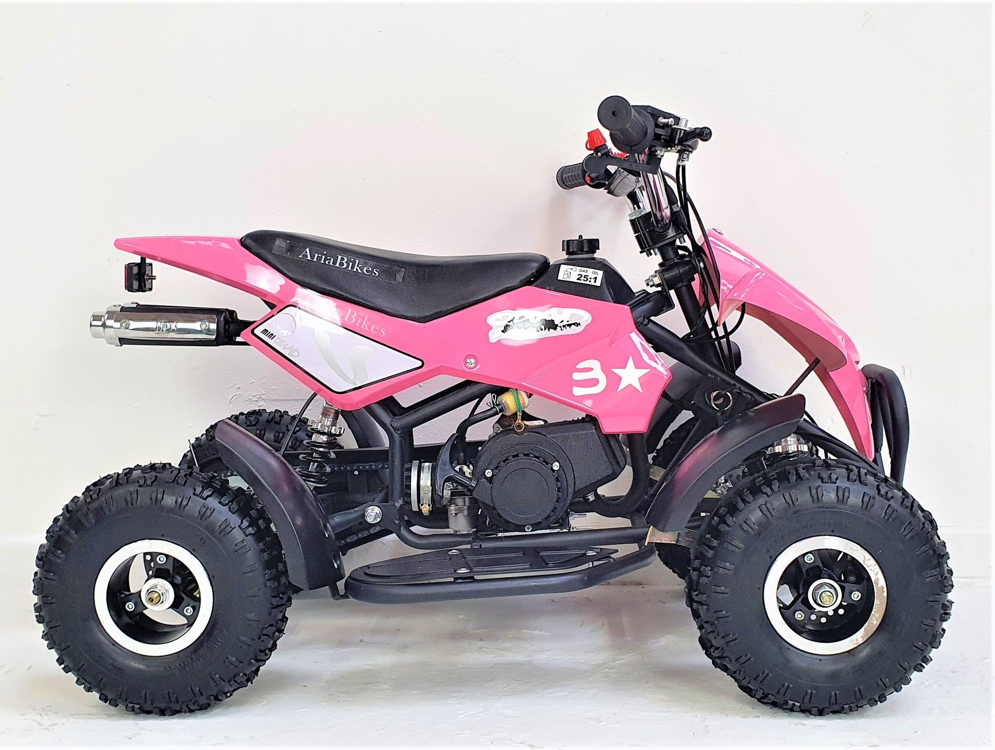 pink 50cc quad