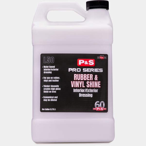 P&S Professional Detail Products - Shine All Performance Dressing - Premium  High Performance Water Based Tire Dressing, Also Perfect for Vinyl, Rubber  & Leather, Professional Gloss Finish (1 Gallon) - Yahoo Shopping