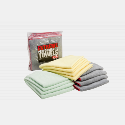 Ultrafine 70/30 Edgeless Terry Microfiber Detailing Towels (300 gsm, 16 in.  x 16 in.)