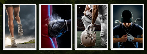 Cold Therapy - Sports Collage