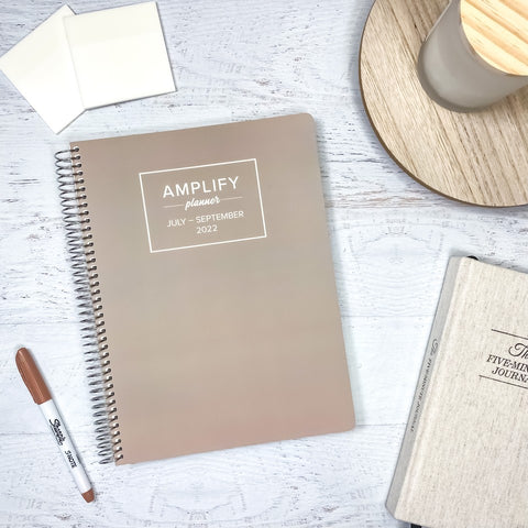 mykonos july-september 2022 amplify planner