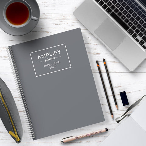 charcoal q2 amplify planner