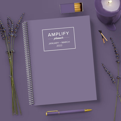 dusty lilac amplify planner