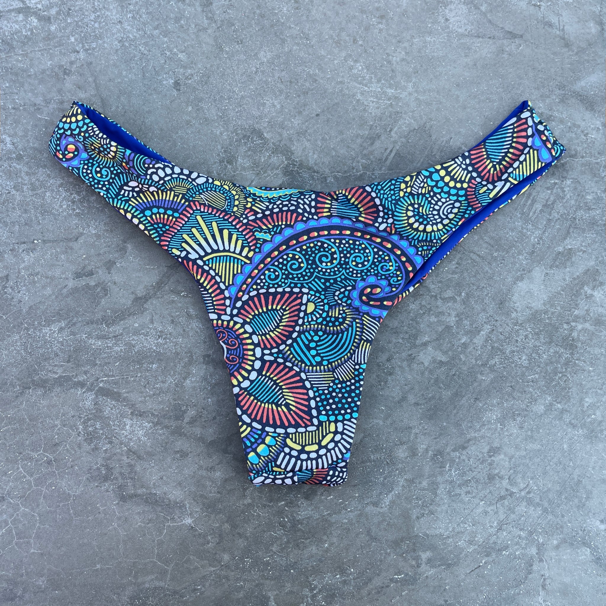 Israel Printed Lita Bikini Bottom#N#– MyBrazilianShop