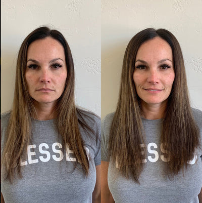 New Creations | Hair Extension Before and After Photos – NC Hair