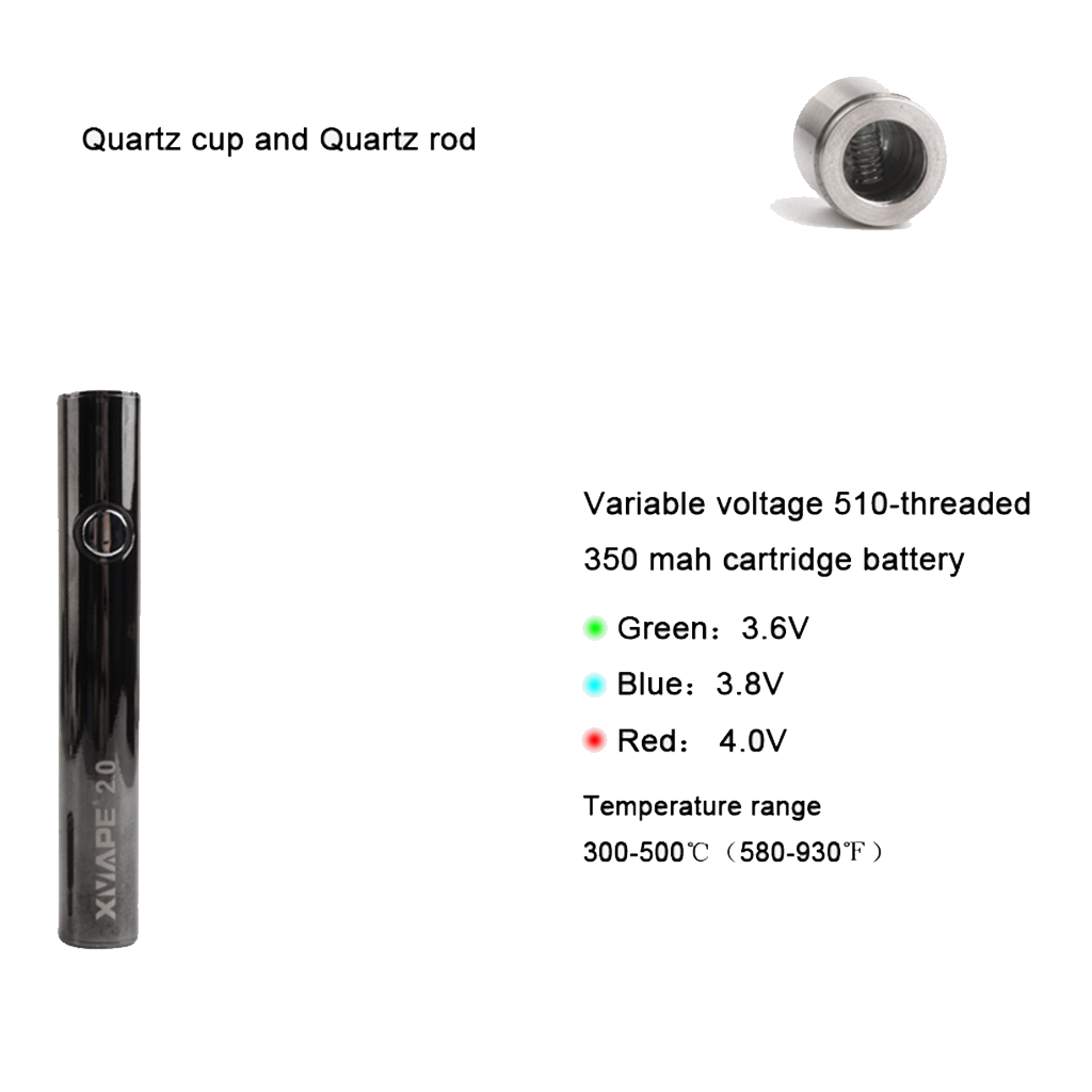 XVAPE Cricket 2.0 Concentrates Vaporizer sleek design