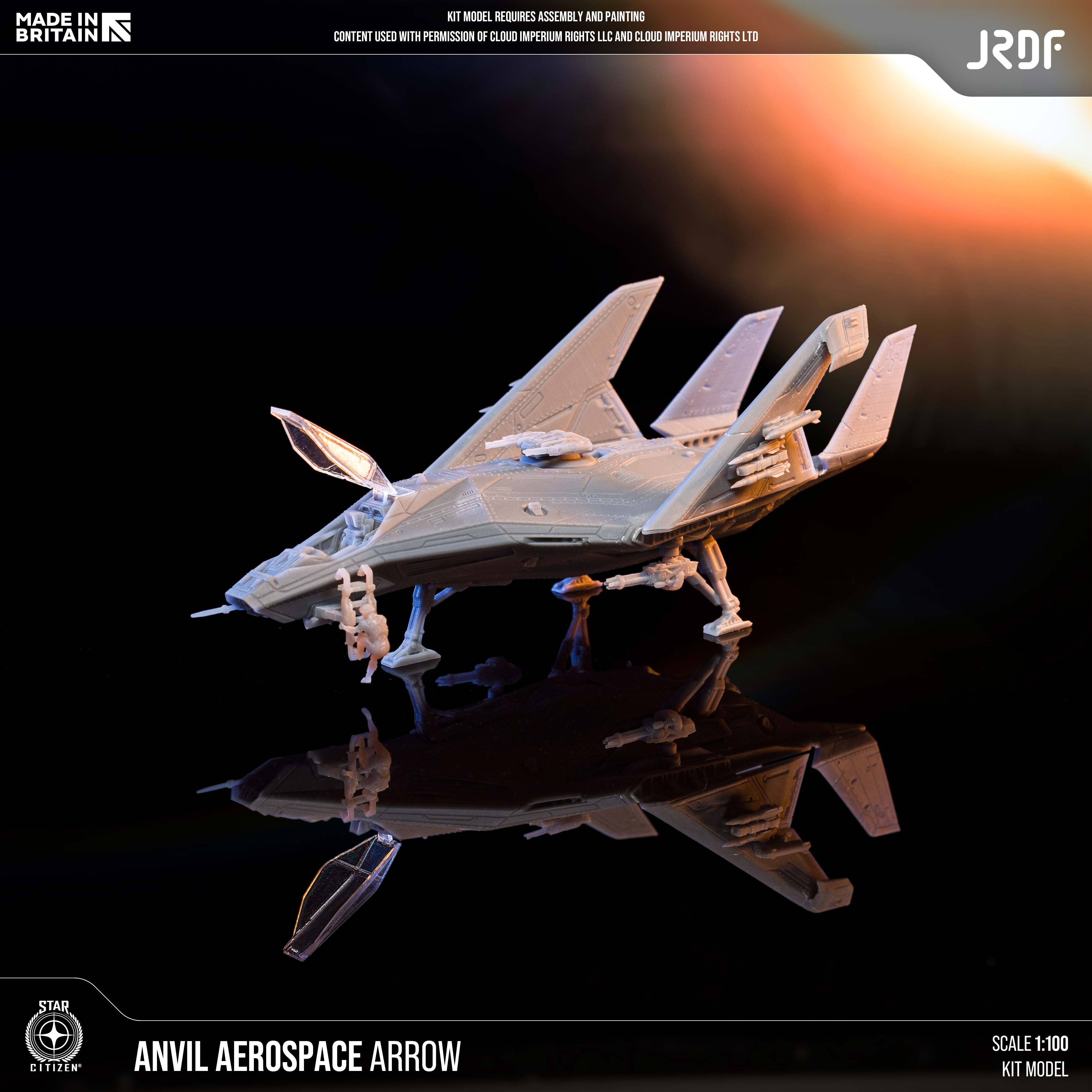 Arrow Kit Model (1:100) – JRDF