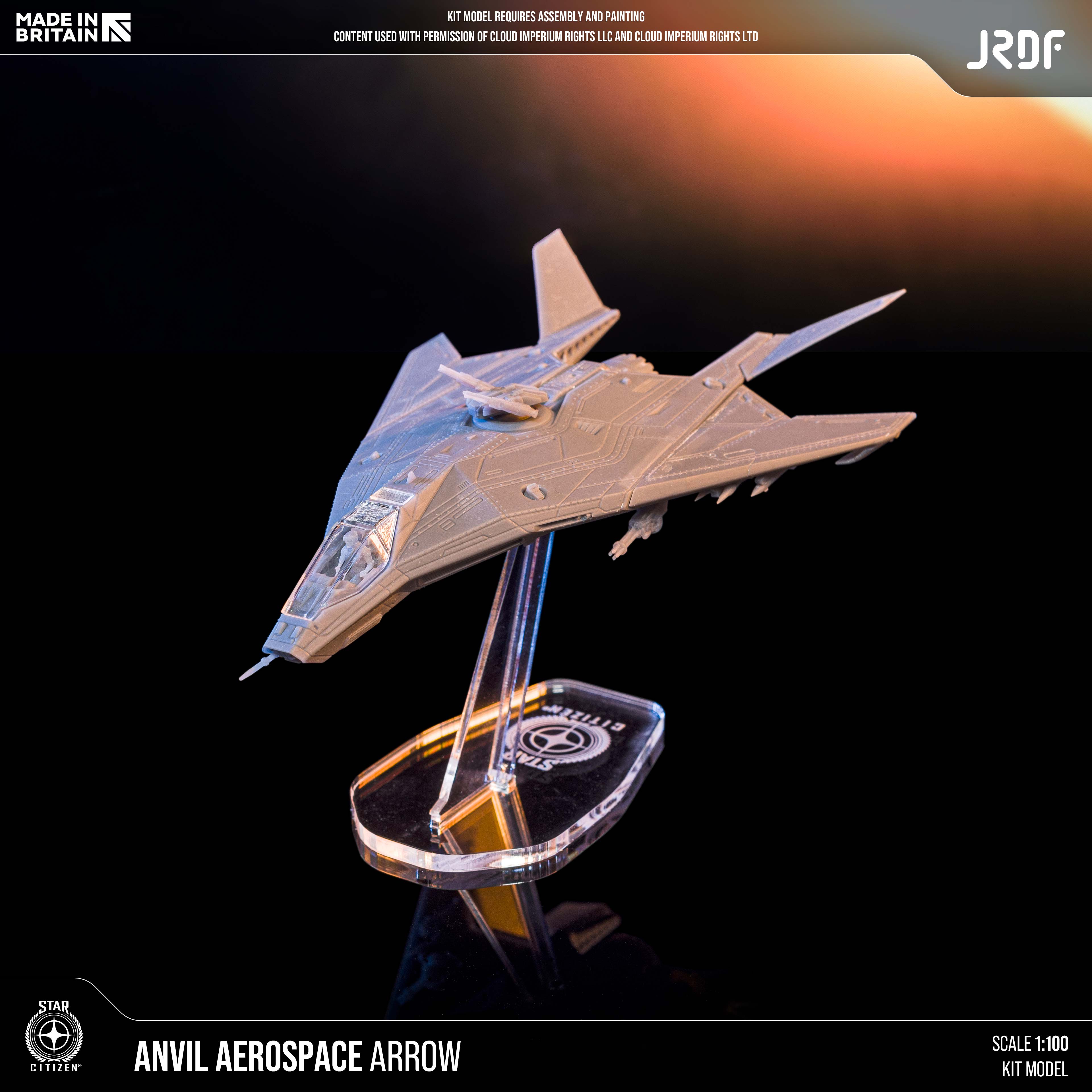 Arrow Kit Model (1:100) – JRDF