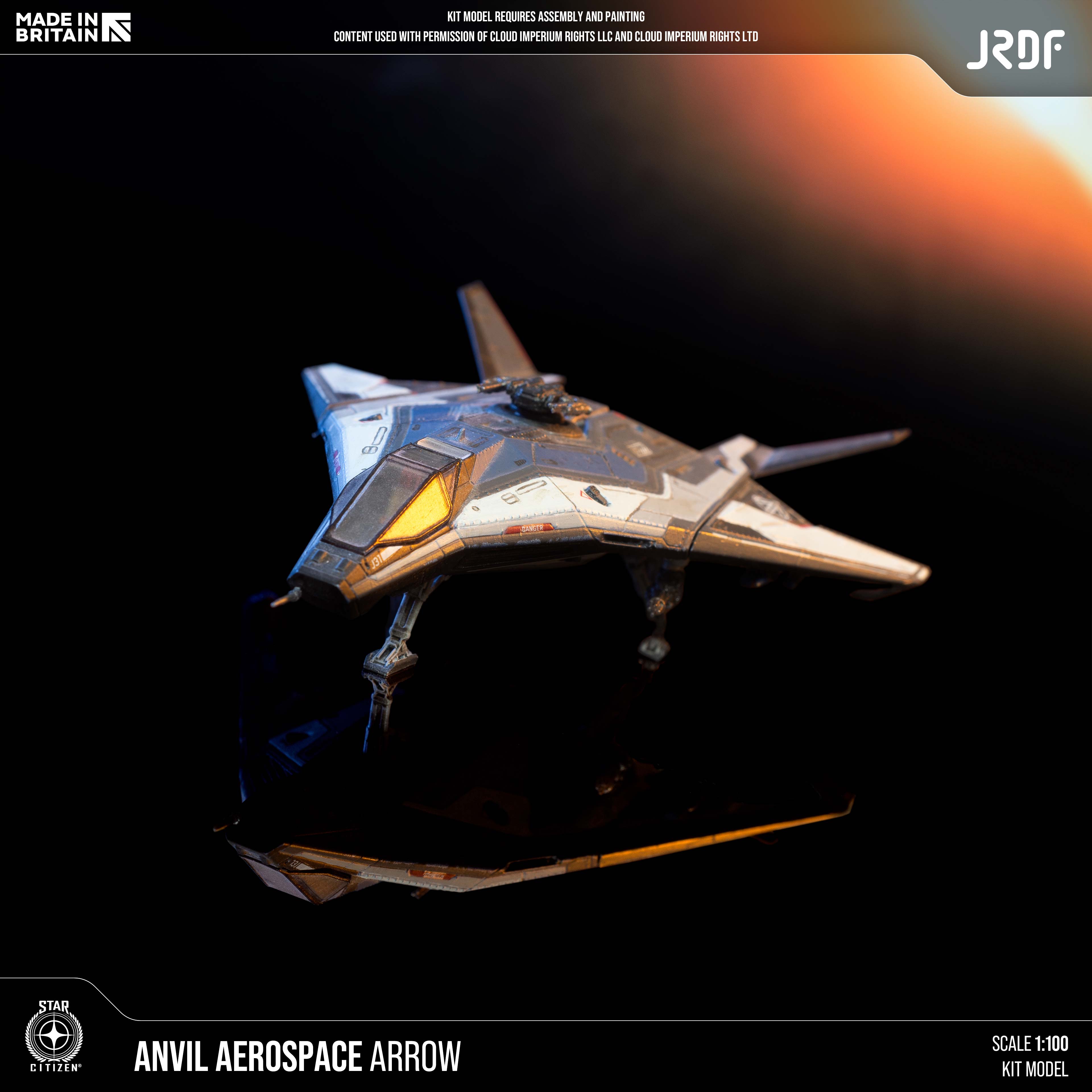 Arrow Kit Model (1:100) – JRDF