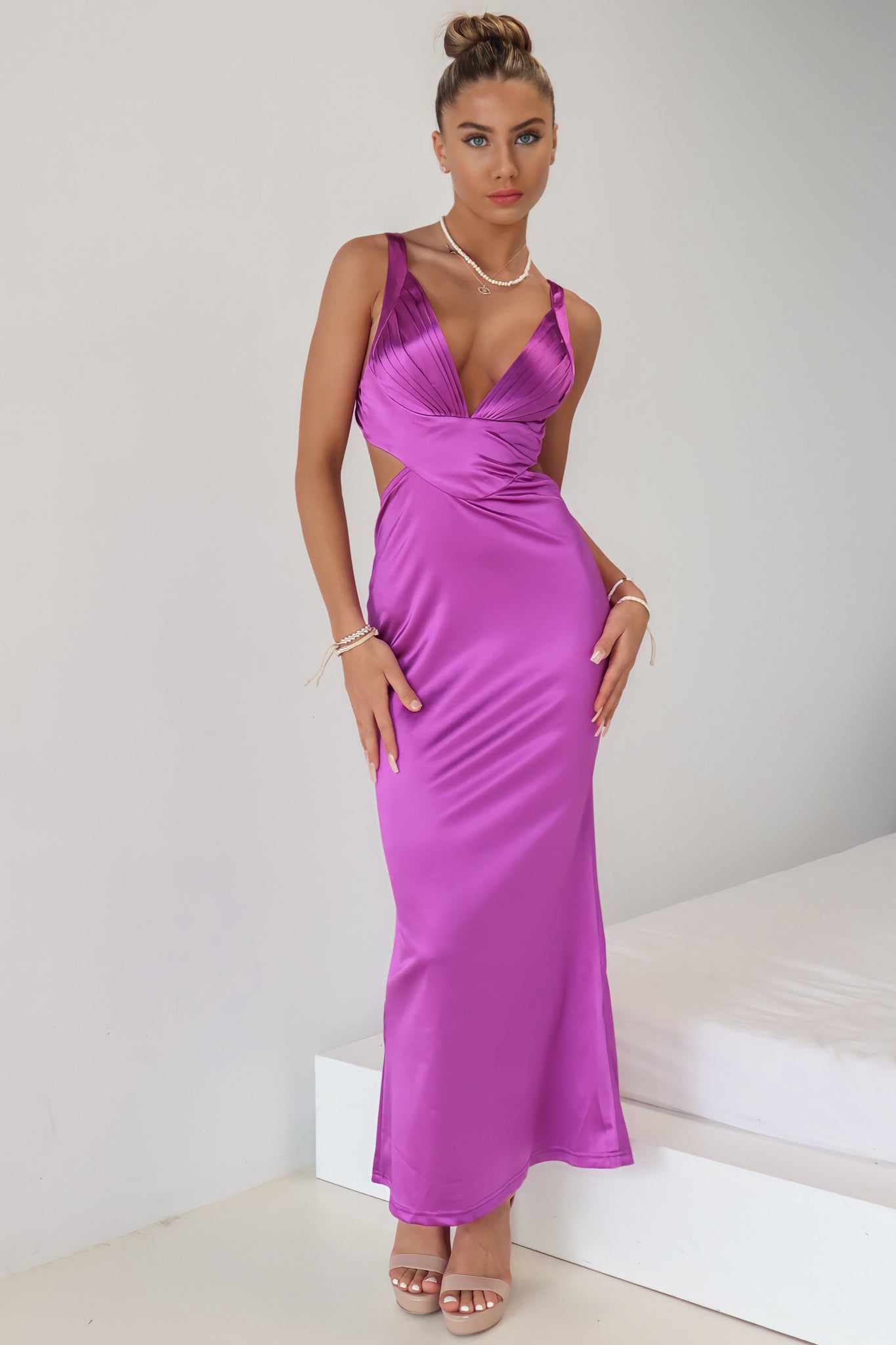 Elizabeth Formal Gown - Purple