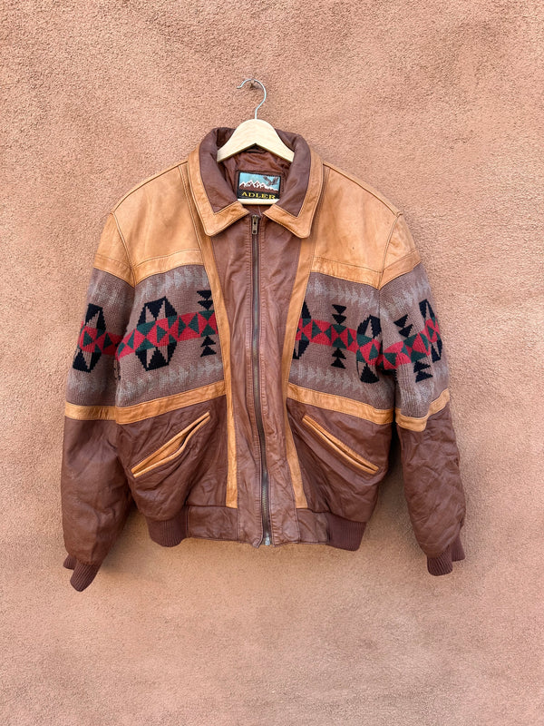 Vintage Napa Valley Shearling and Leather by Sawyer B-3 Bomber