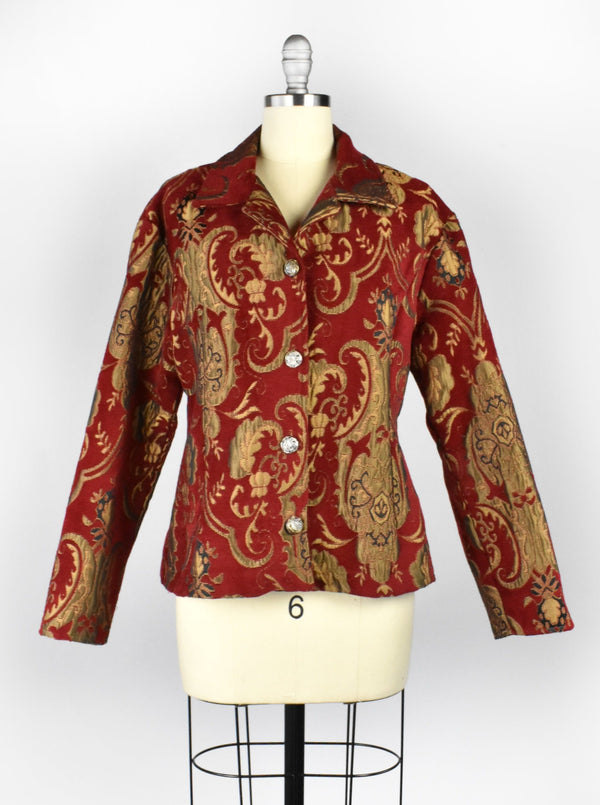 Baroque Tapestry Puffer