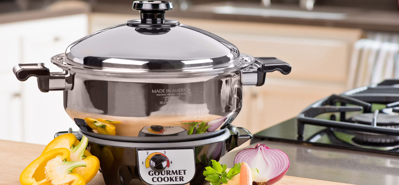 3QT Mason Craft & More Slow Cooker, Cookware