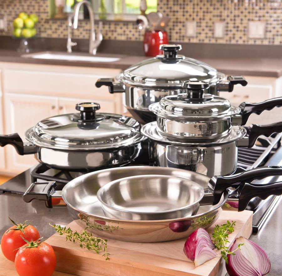 12 Large Skillet – WaterlessCookware