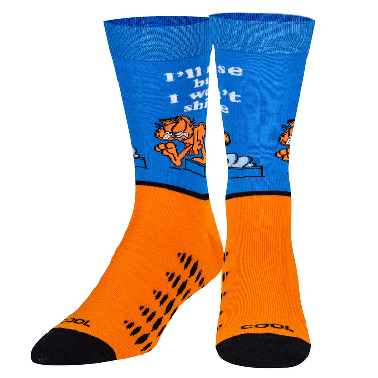 Odd Sox Men's Happy in The Rough Crew Socks