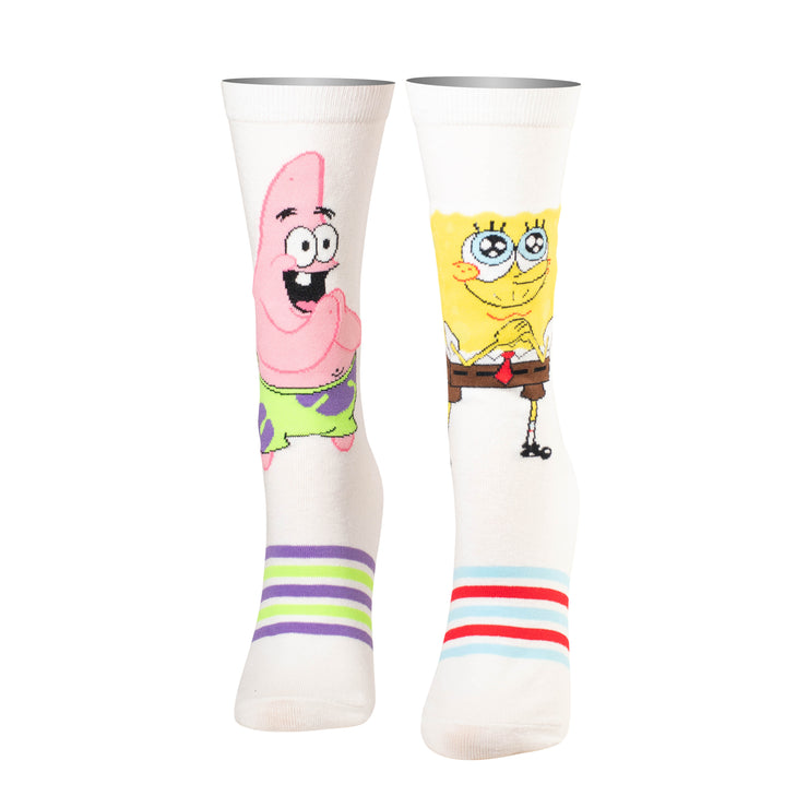 Spongebob SquarePants Mens Christmas Socks ‘Naughty or Nice’