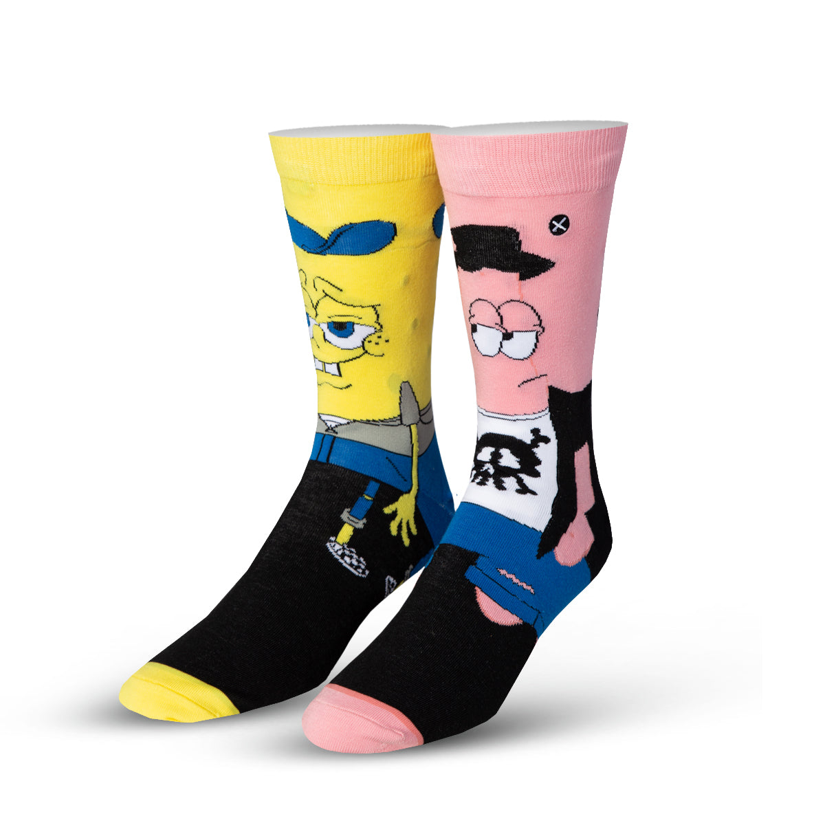 Spongebob Big Face Mens & Womens Unisex Cartoon Crew Socks