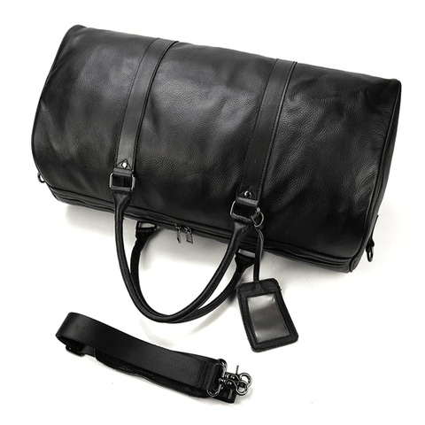 Grand sac de sport noir pour homme