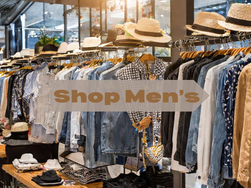 shop men's clothing and accessories at vacation grabs