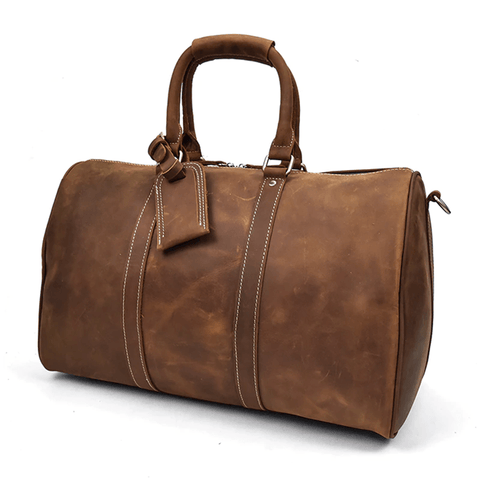 sac de sport marron clair