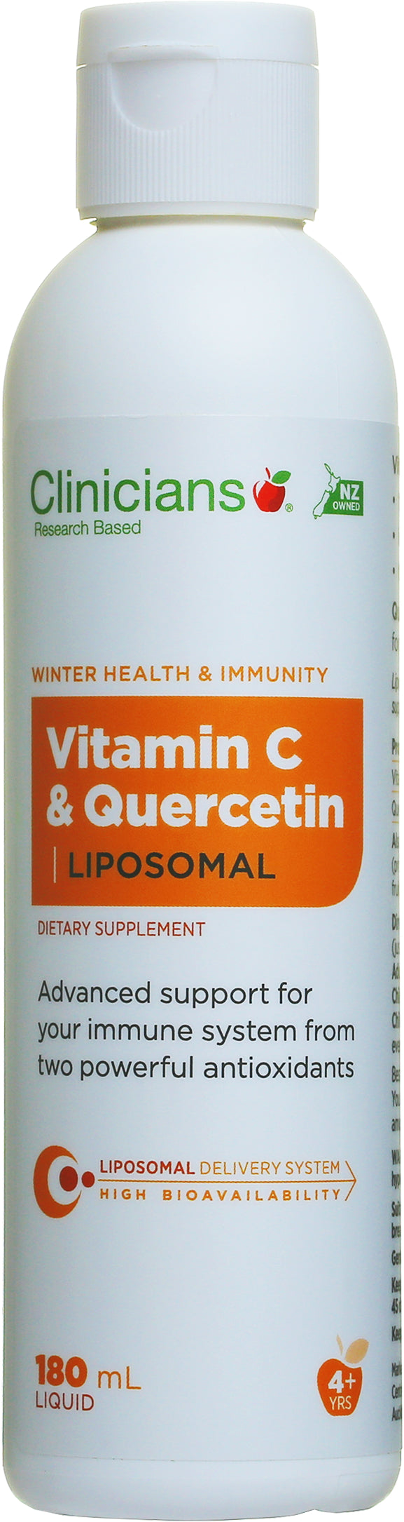 Clinicians Lipo Vitamin C & Quercetin Liq 180ml
