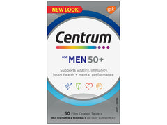 Centrum For Men 50+ Tablets 60 Pack
