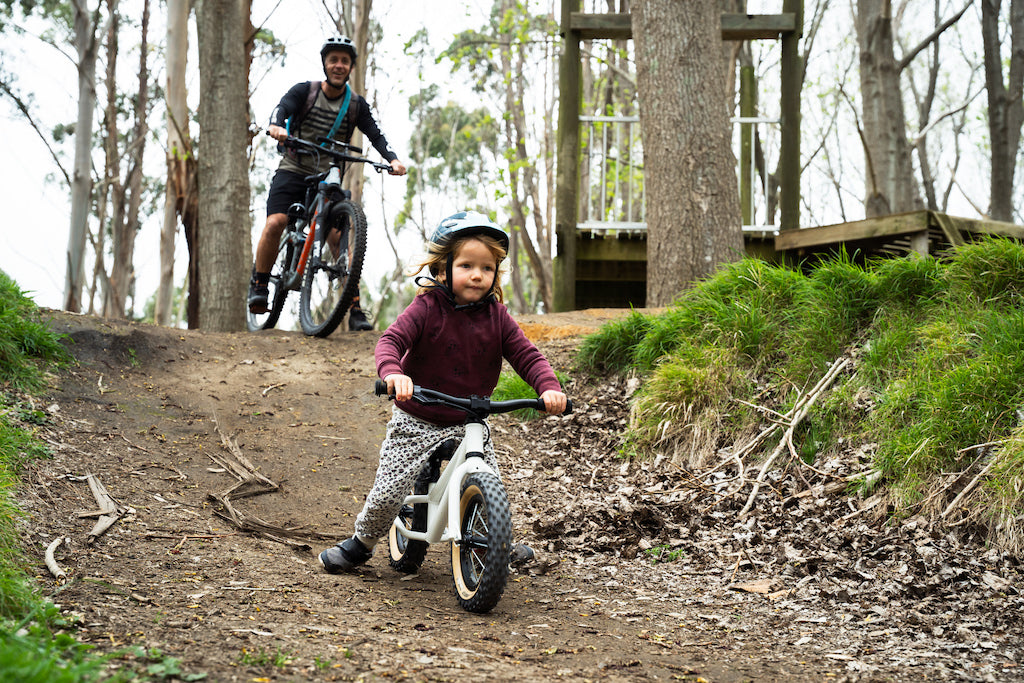 Balance bike ninja skills