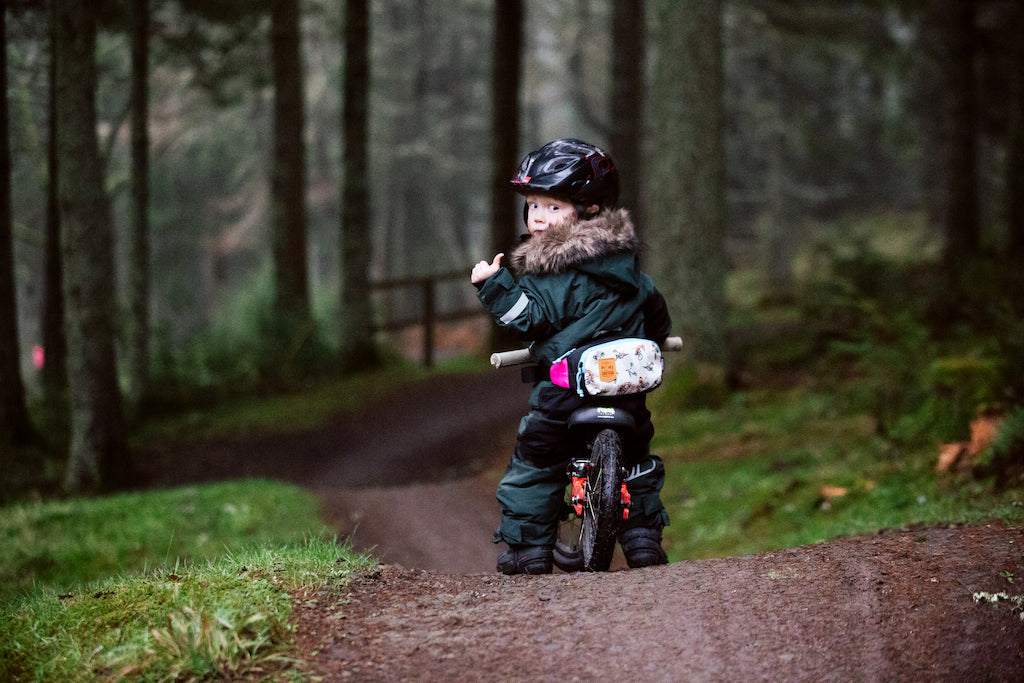 Runner bike on the trails