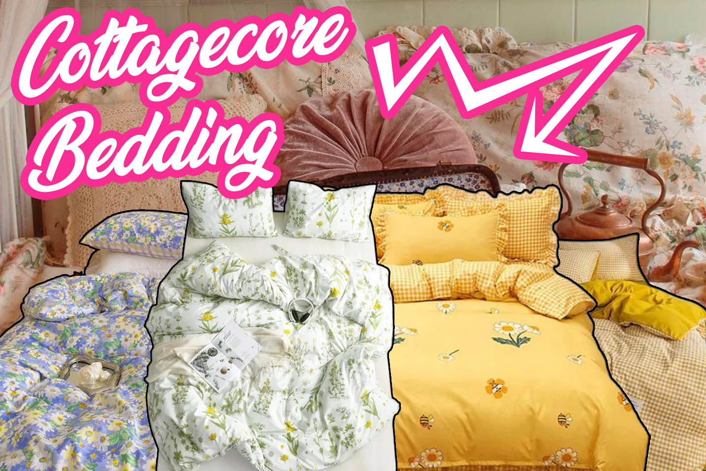 Cottagecore Aesthetic Bedding