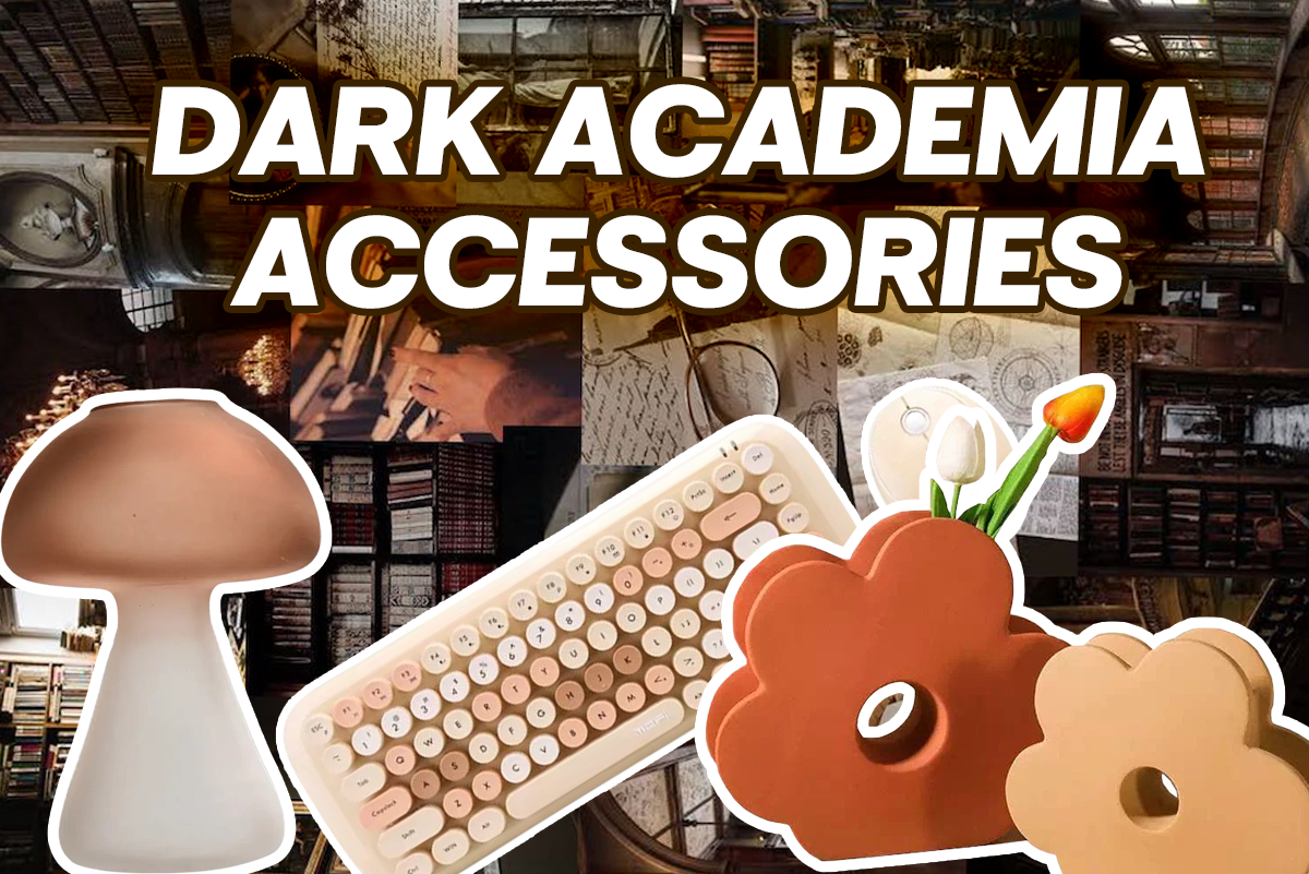 dark academia accessories