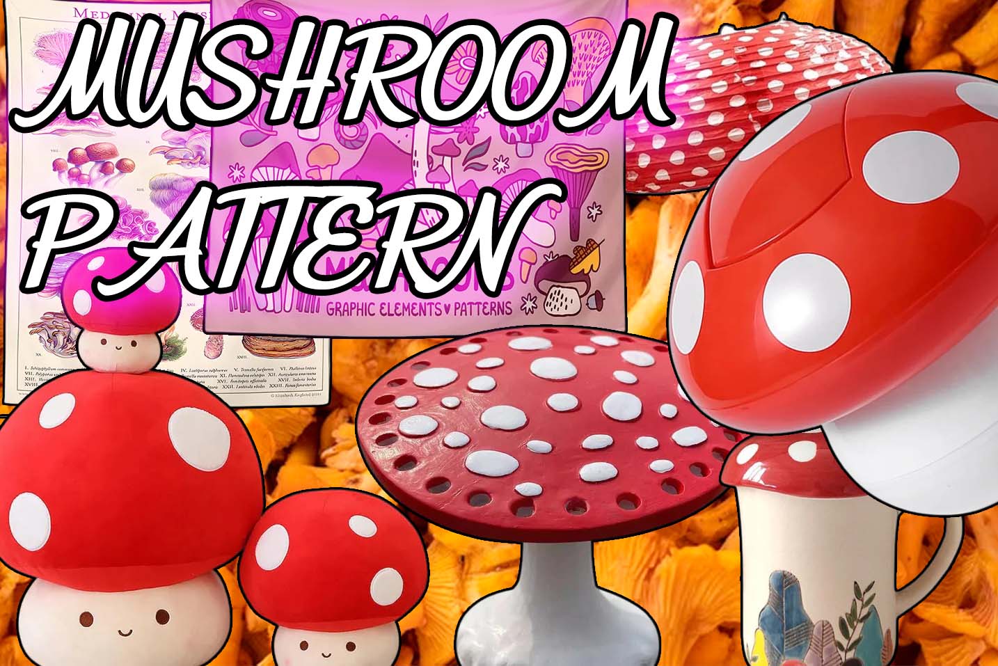Mushroom Inspired Room Decor