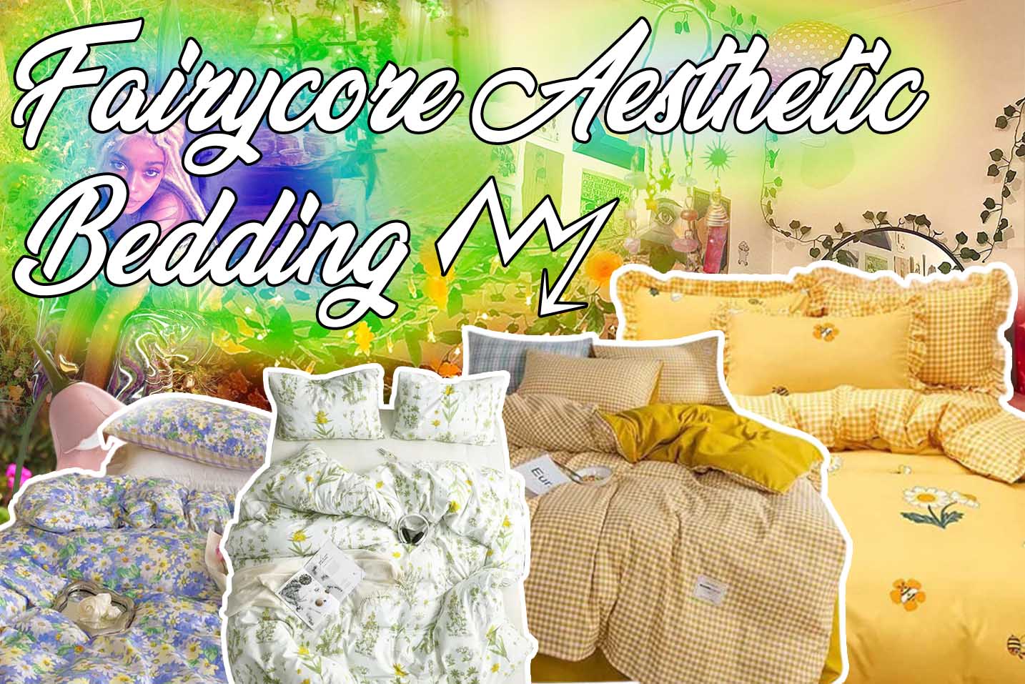 Fairycore Aesthetic Bedding Inspiration