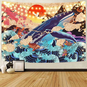 boogzel home buy whale tapestry