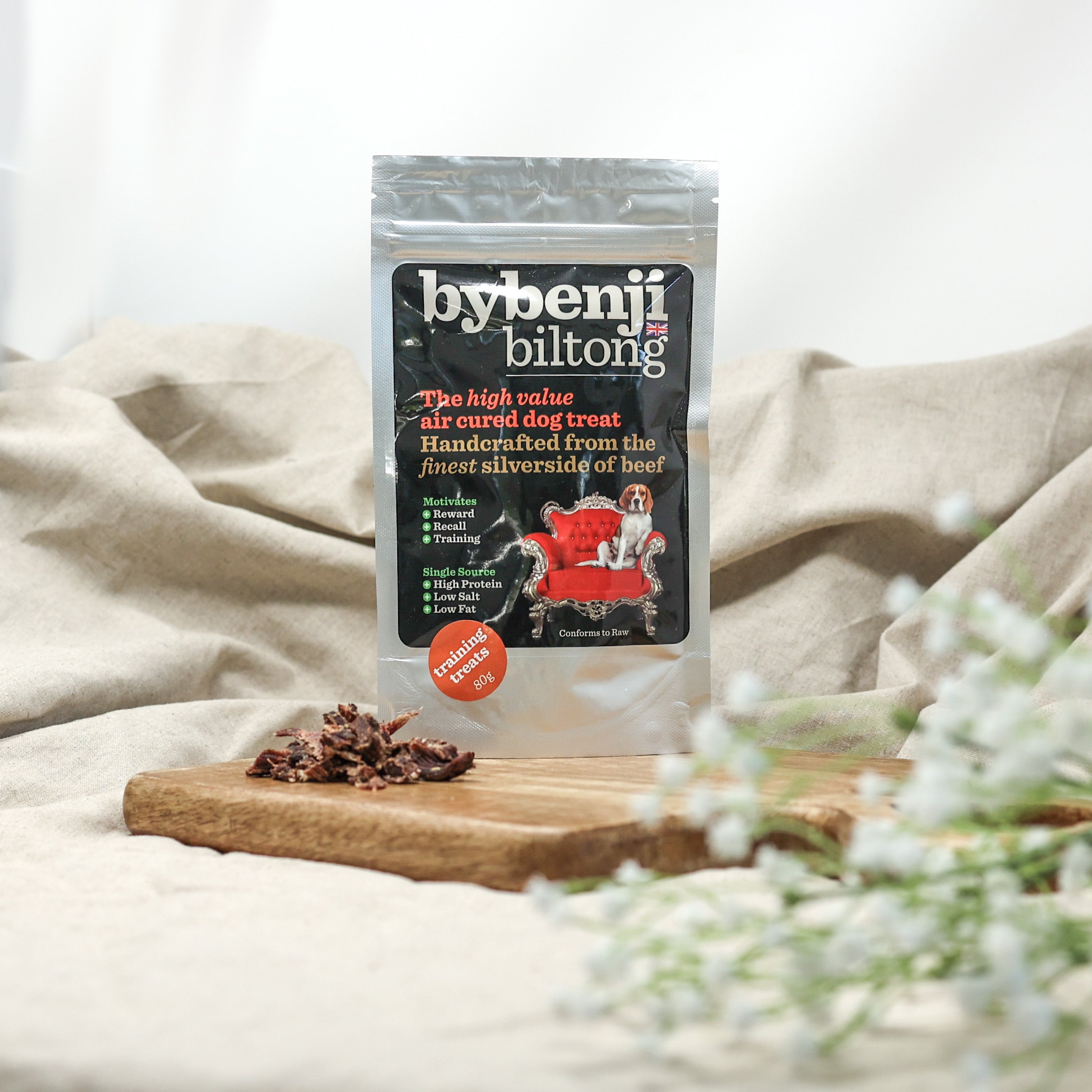 BY BENJI BILTONG TRAINING TREATS