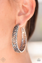 Load image into Gallery viewer, Paparazzi Accessories - Garden For Two - Silver Earrings
