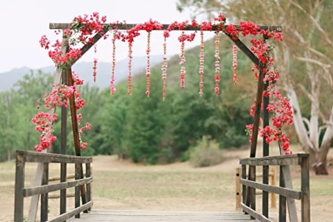 Wedding - Custom Flowers Garland - Amazing Pinatas