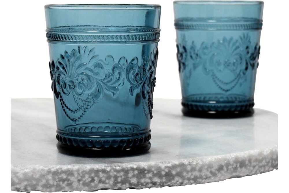 decorative glass tumblers