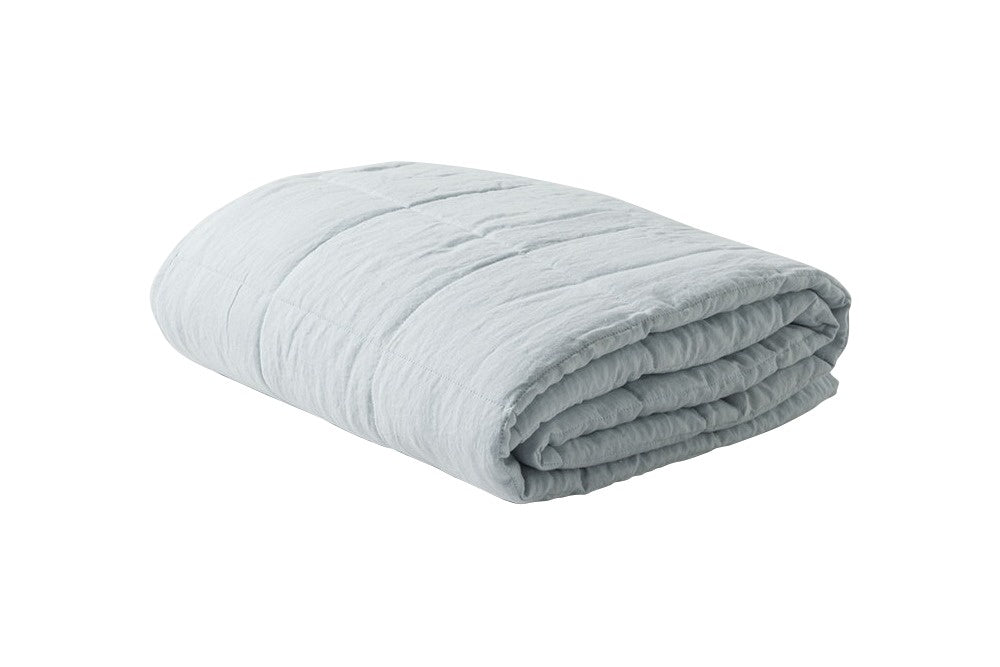 citta linen quilted blanket