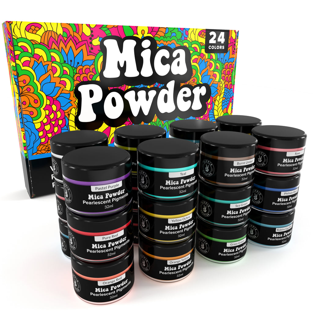 FAVOMOTO 24 Tie Dye Powder Mica Powder Shirts Dye Power Fabric Dye Kits  Pigment Powder for Tie Dye Clothing Dye Powder Tie Dye Clothes Dye Power