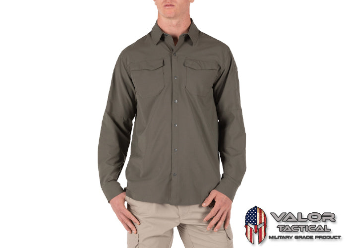 5.11 Tactical - Freedom Flex Long Sleeve Shirt [Ranger Green  186]