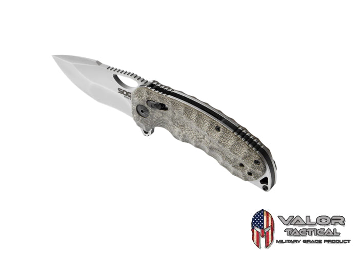 SOG Knives ULTRA XR CARBON & GRAPHITE Pocket Knife 12-63-01-57