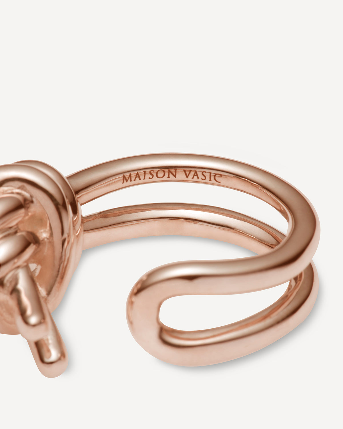 Knot Ring - Rose Gold – VASIC