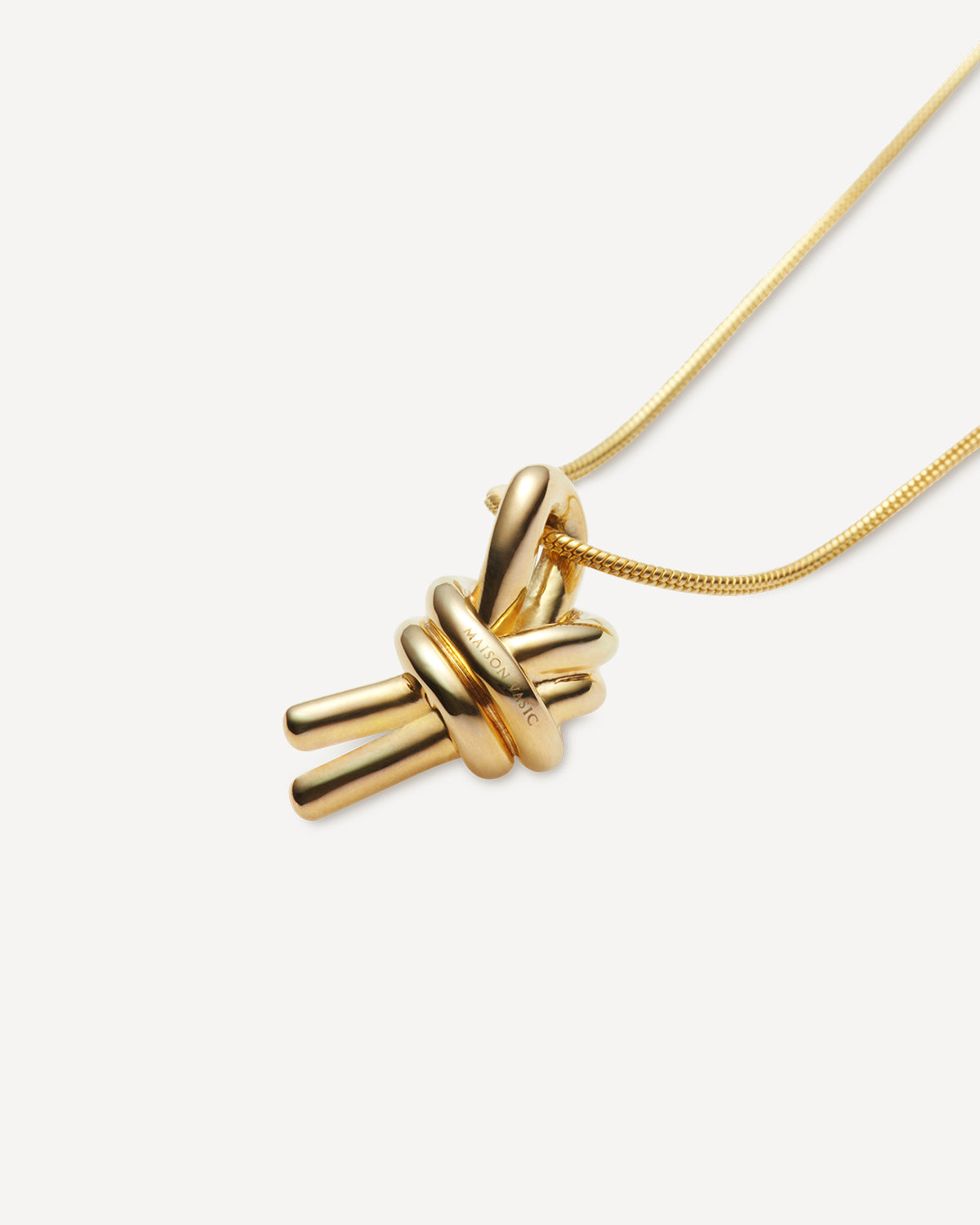 Knot Necklace - Gold – VASIC