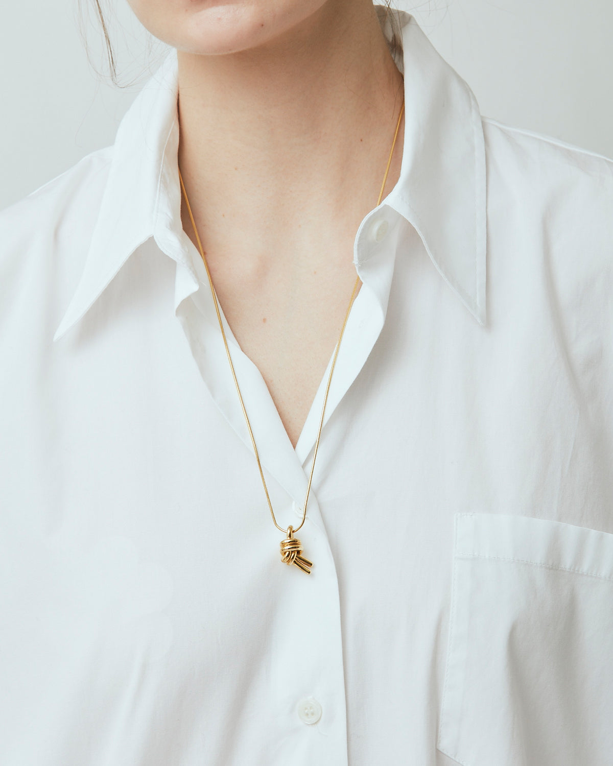 Knot Necklace - Gold – VASIC