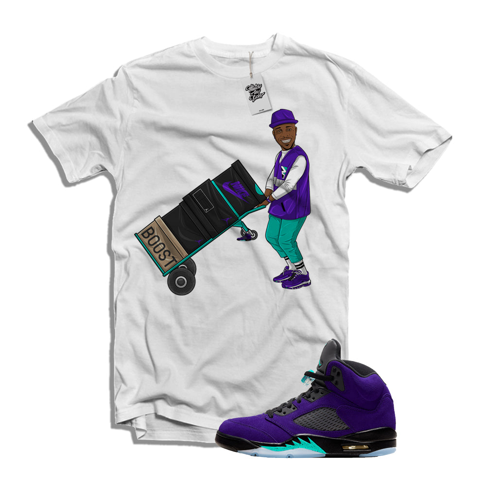 shirt to match jordan 5 alternate grape