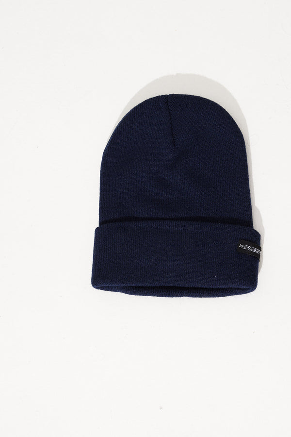 Pom Flexfit Dark Beanie Grey Pom